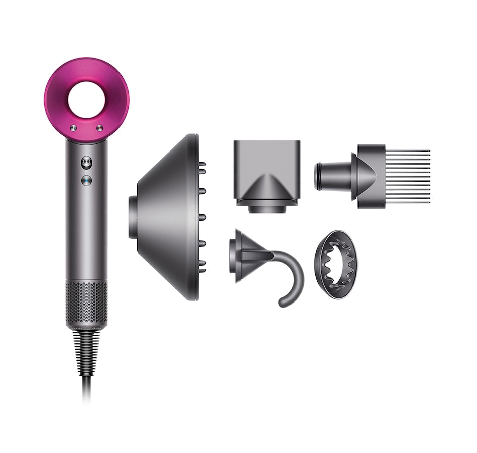 Dyson Supersonic Hair Dryer - Iron/Fuchsia