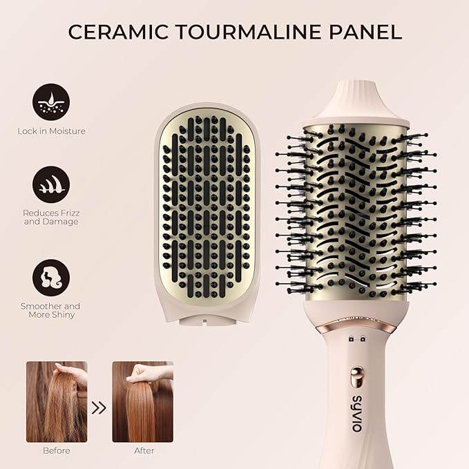 Syvio 4-in-1 Hair Dryer Brush Blow Dryer Brush ( Open Box & Tested)